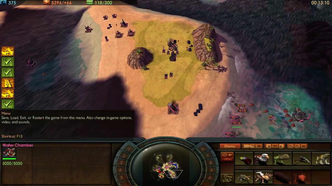 Impossible Creatures: 3v3 on Eroded Forts - 6p (Pale POV)