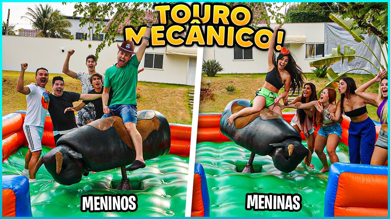 ELAS SURPREENDERAM TODOS NO TOURO MECÂNICO!! ( ISSO É IMPOSSÍVEL ) [ REZENDE EVIL ]