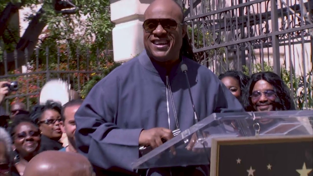 Funk Brothers Hollywood Star Ceremony: Jack Ashford & Eddie Willis with Stevie Wonder - Part 1