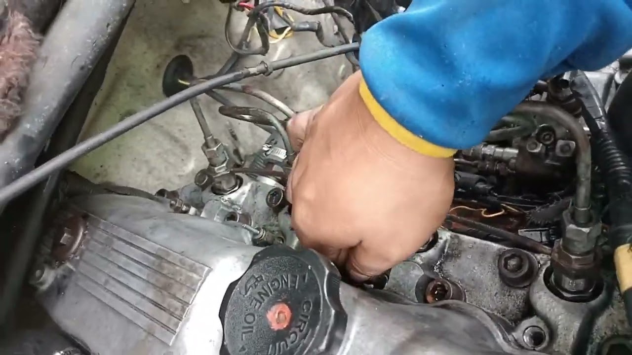 mausok na tambutso!!...sirang nozzle tip ng injector Ang dahilan!...