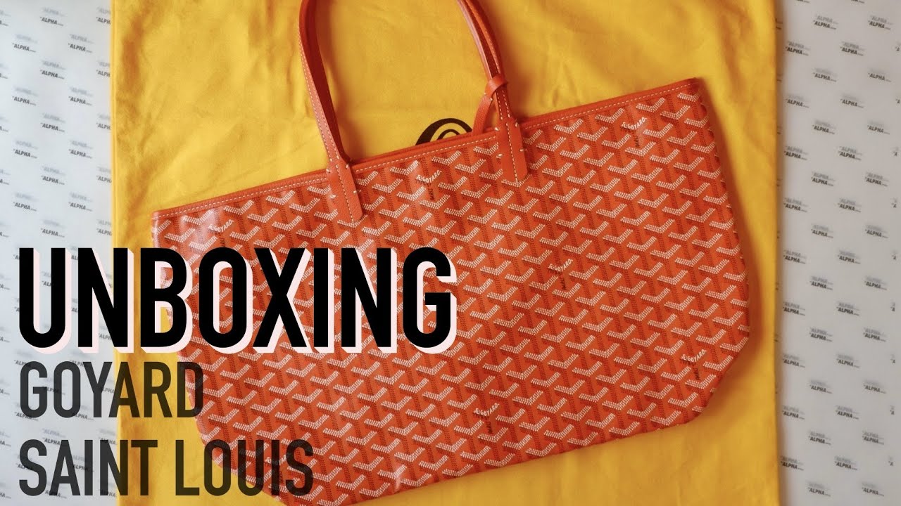 UNBOXING ! แกะกล่อง GOYARD SAINT LOUIS PM สีส้ม