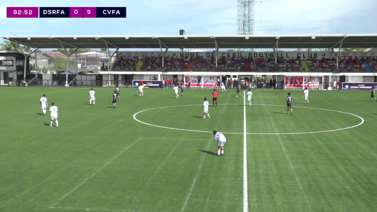 PFF U19 Boys National Championship - Davao-South RFA vs. Central Visayas FA