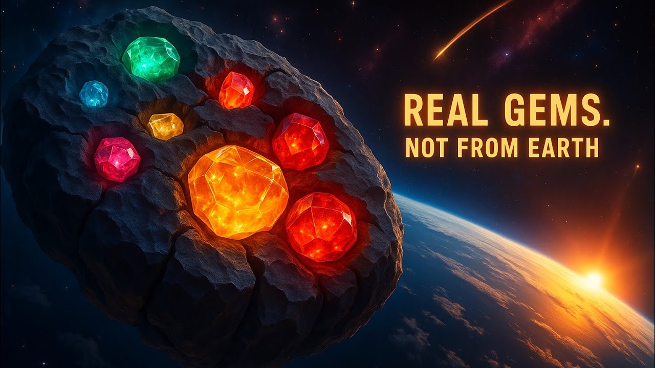 Top 10 Rarest Gemstones That Fell From Space