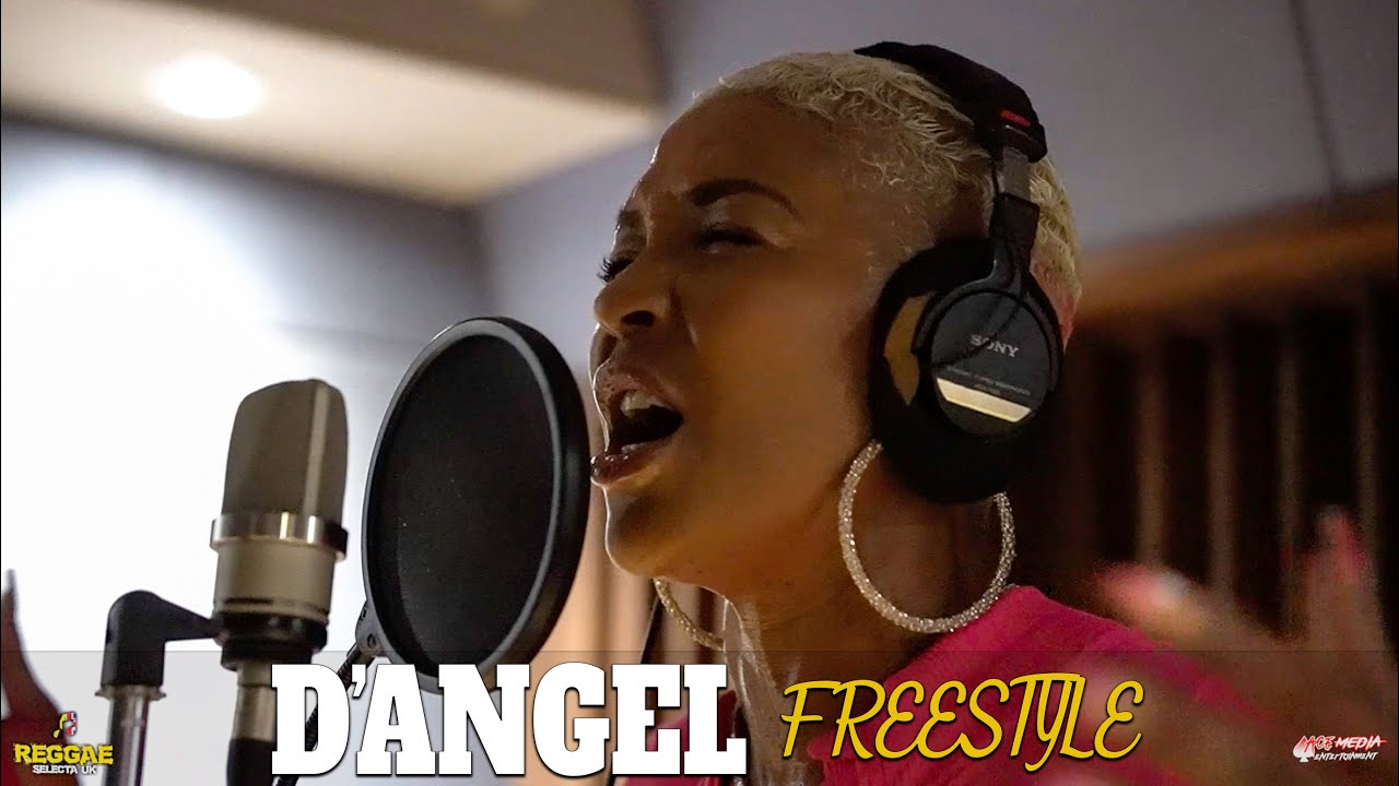 D'Angel is on fire in this exclusive new Freestyle and Performance | Reggae Selecta UK