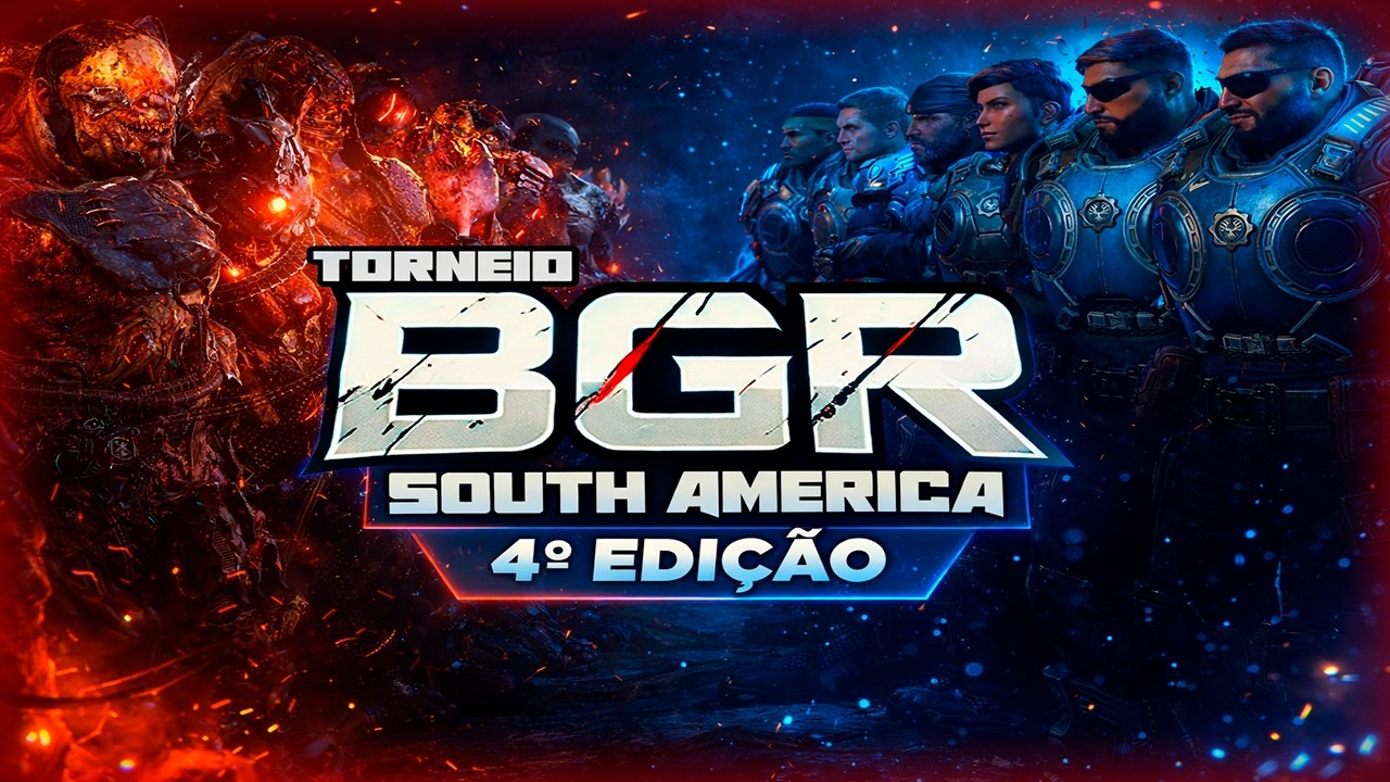 🇧🇷 🇨🇱🔴TORNEIO GEARS 5 4V4 MD3 🔴BGR SA 4º EDIÇÃO  🔴 The Best South America 🔴 #gears5 #esports