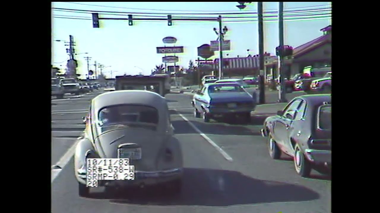 Driving On WA SR-538 East/West In 1983 (Mount Vernon)