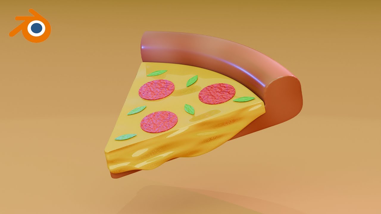🍕 Como hacer UNA PIZZA en Blender