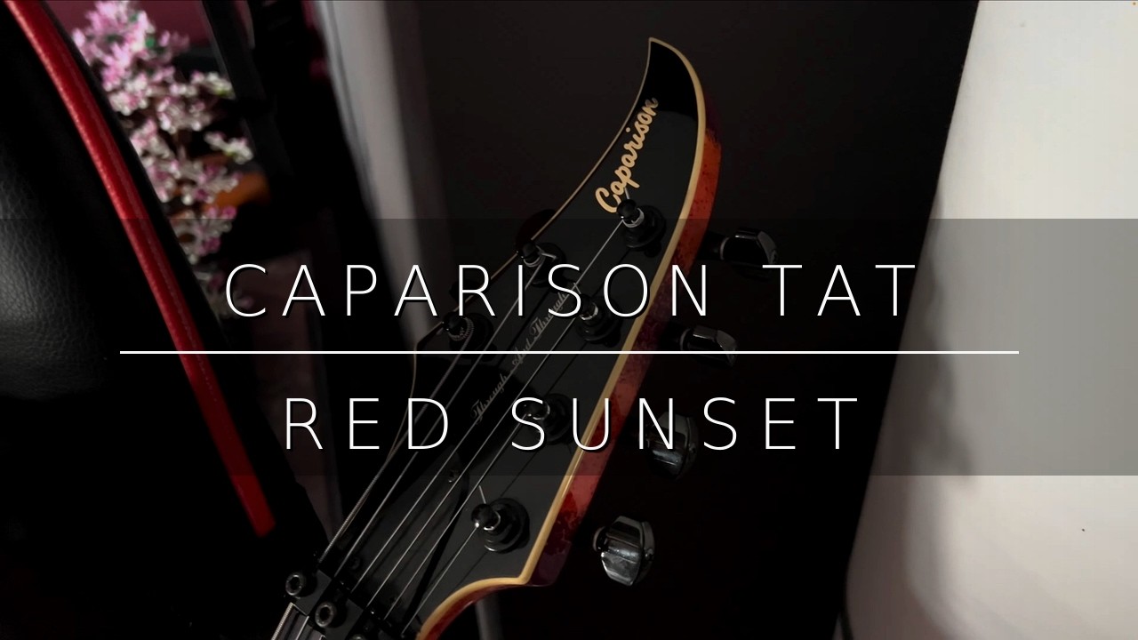 My guitars - '96 Caparison TAT Red Sunset