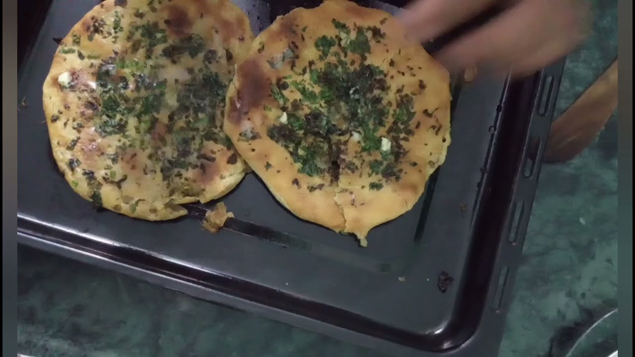 amritsari kulcha in otg tasty n crispy#kulcha