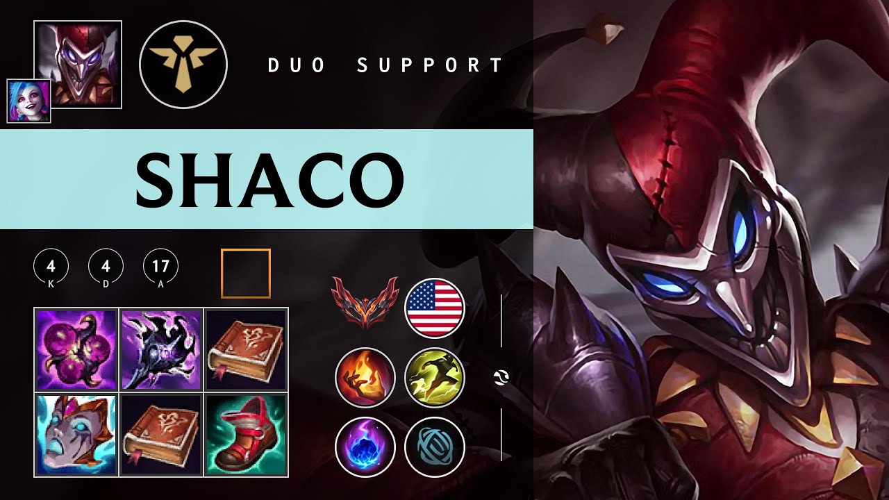 Shaco Support vs Nautilus - NA Grandmaster Patch 26.02