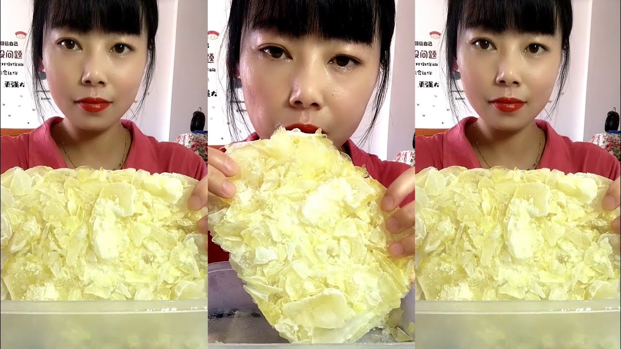 HARD ICE EATING / ICE EATING / CRUSHED ICE. ZHAOFENG