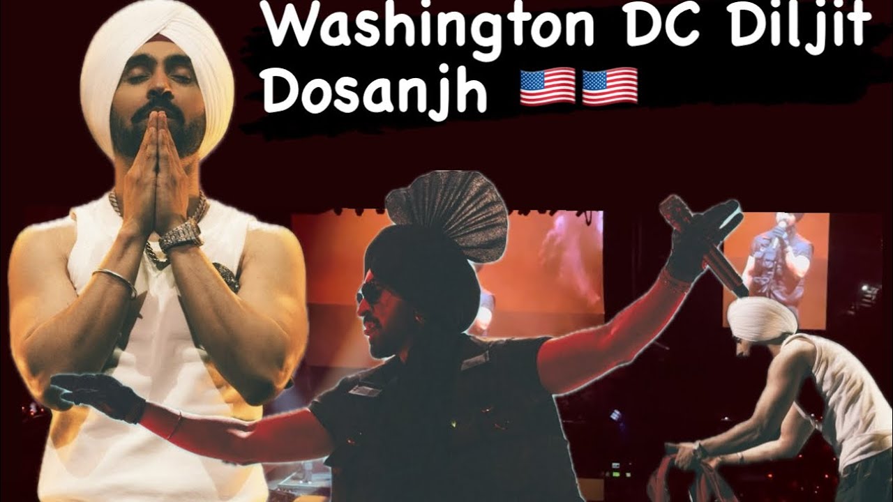 Diljit Dosanjh Washington DC live concert / Dil-Luminati tour 🔥🔥 2024 Show