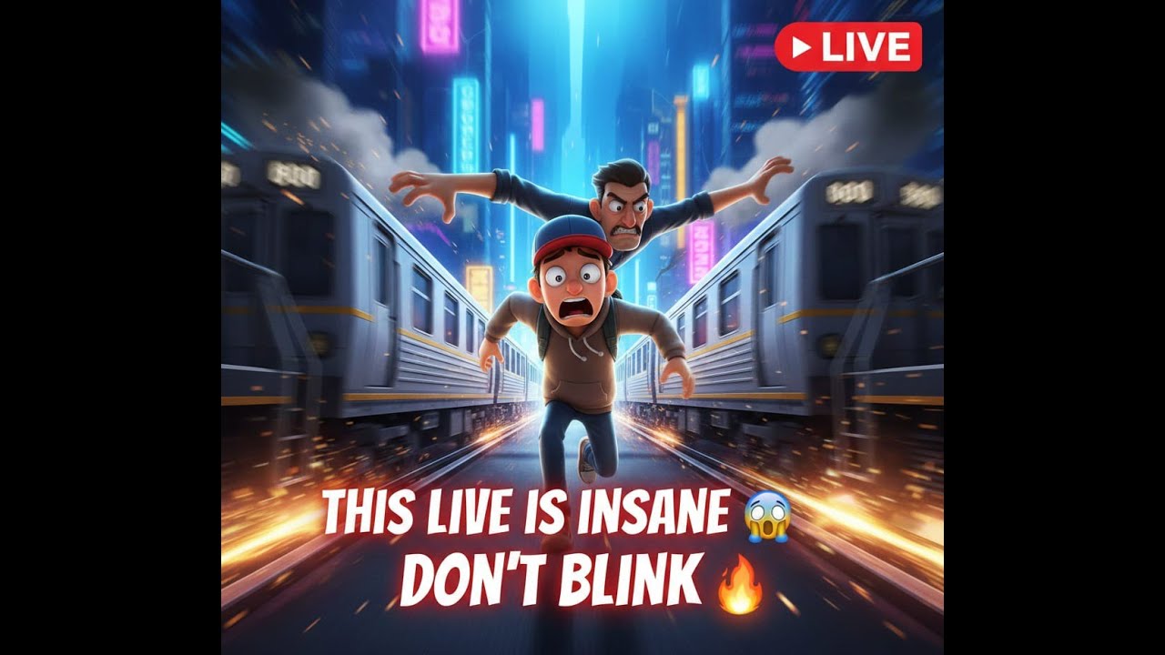 This is NOT a normal run… this is a LIVE CHAOS SESSION 😈🔥| Subway Surfers