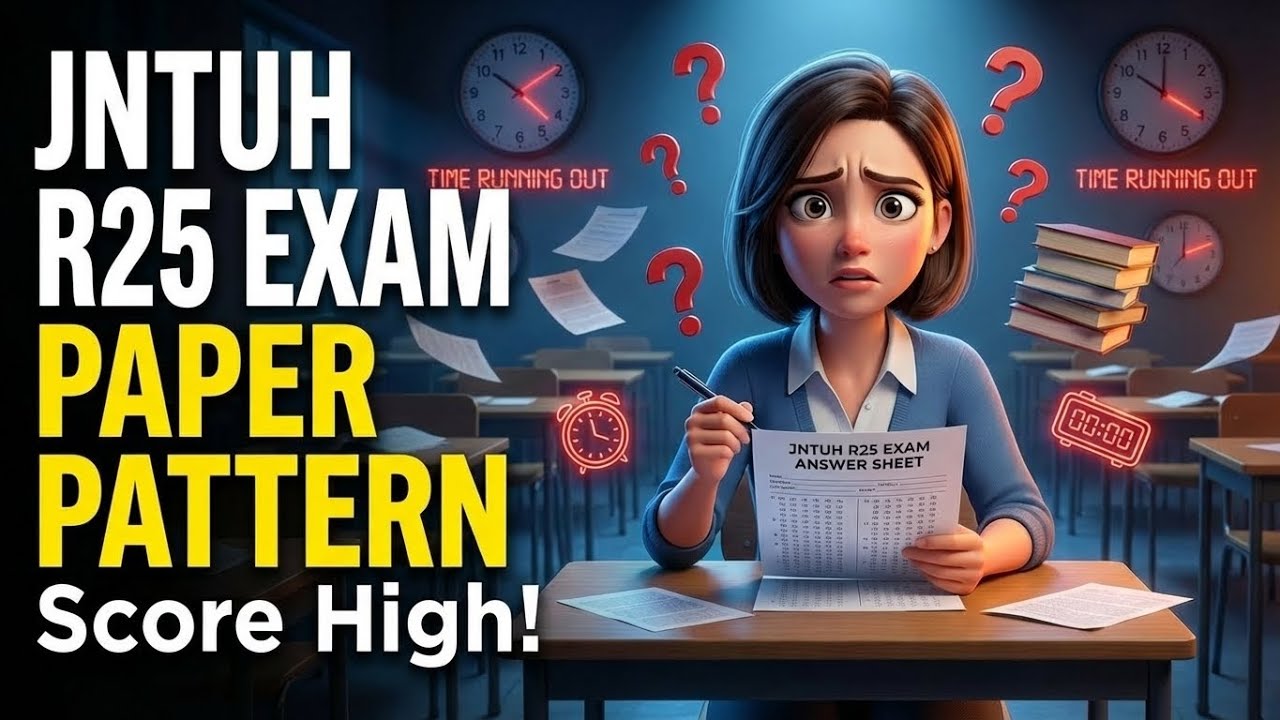 JNTUH R25 Exam Pattern 2025 | Complete Guide to Score Maximum Marks
