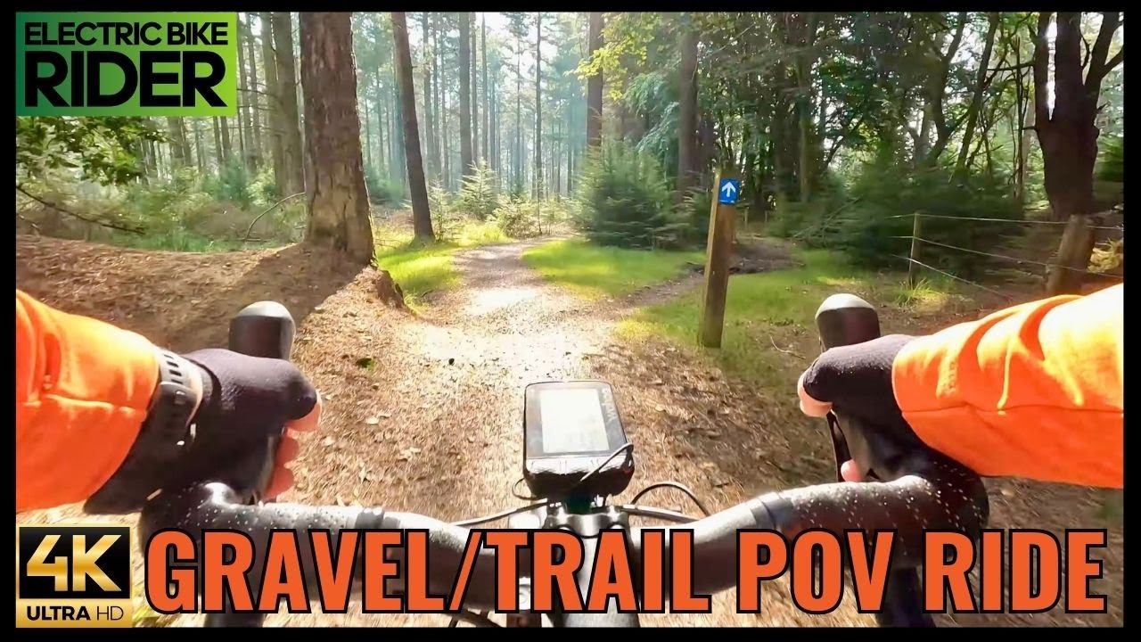Haldon Forrest: Spicers Trail/Gravel Bike Ride POV. Blue Route