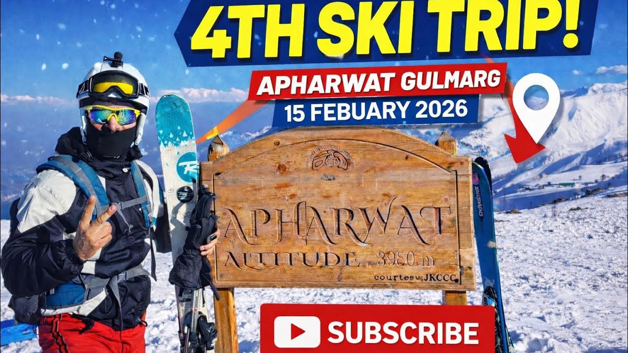 Seasons 4th Ski Trip to Apharwat Gulmarg 