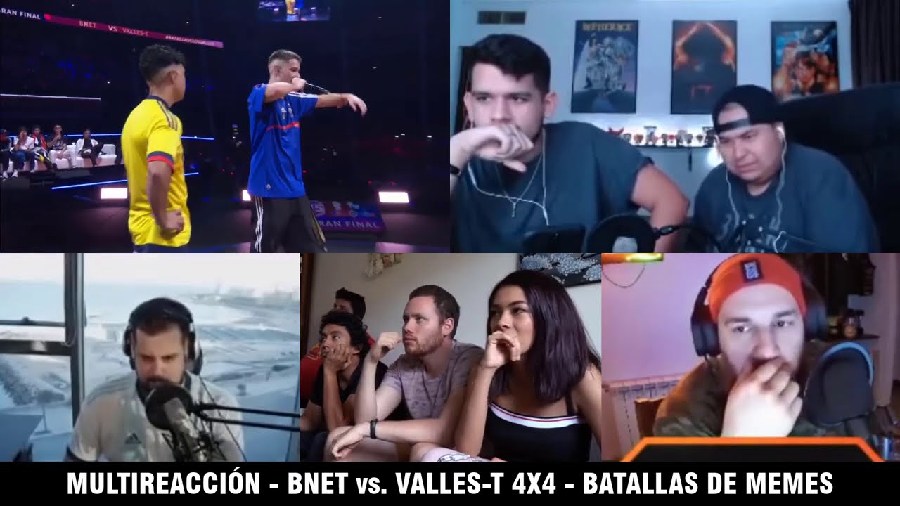 BNET vs VALLES-T 4X4 | MULTIREACCIONES