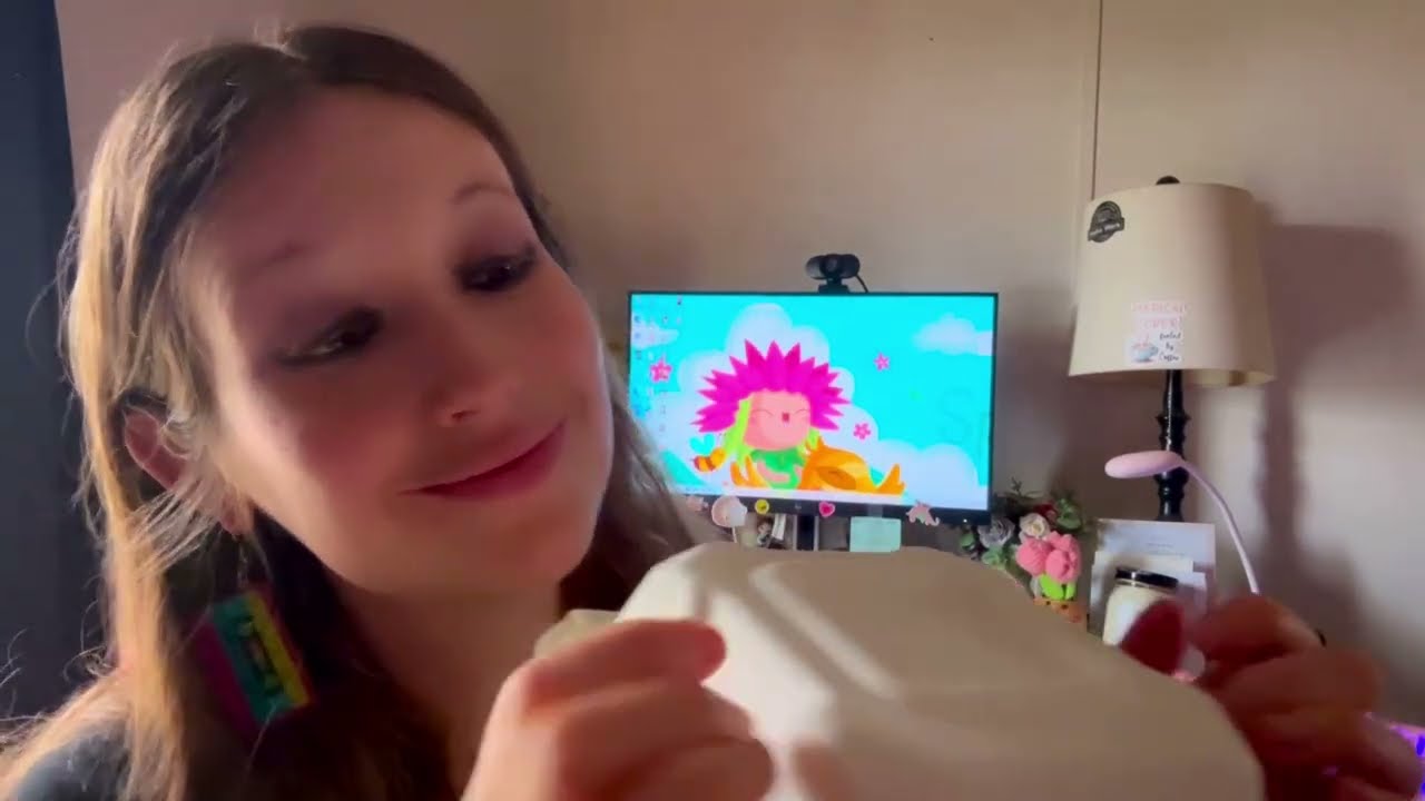 ASMR Bubbly B~SUPER Crunchy Food Mouth Sounds Salad, Cheesecake, Huge BLT Sub, & more~MukBang Lunch 