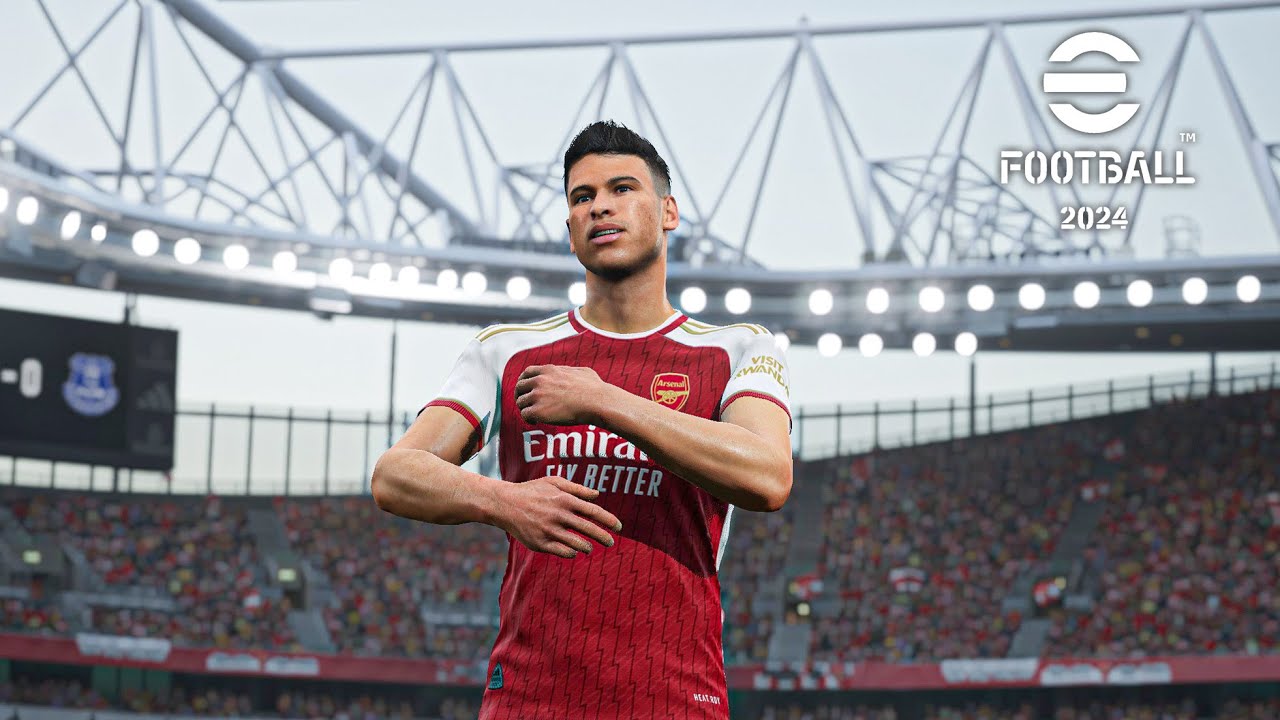 eFootball™ 2024 - Gameplay | Arsenal vs Everton - Premier League | PC