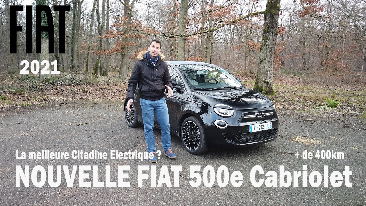 Nouvelle FIAT 500 e - Electrique !! La citadine PARFAITE ?!