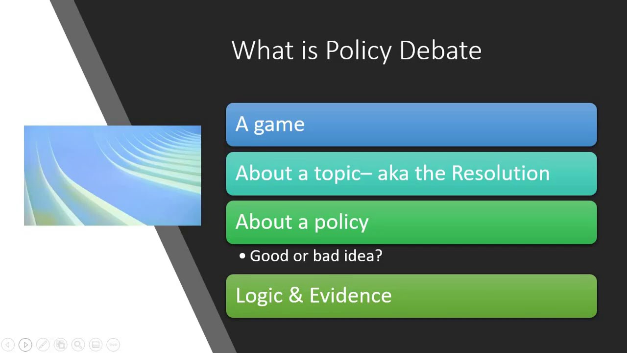 Introduction to Policy Debate