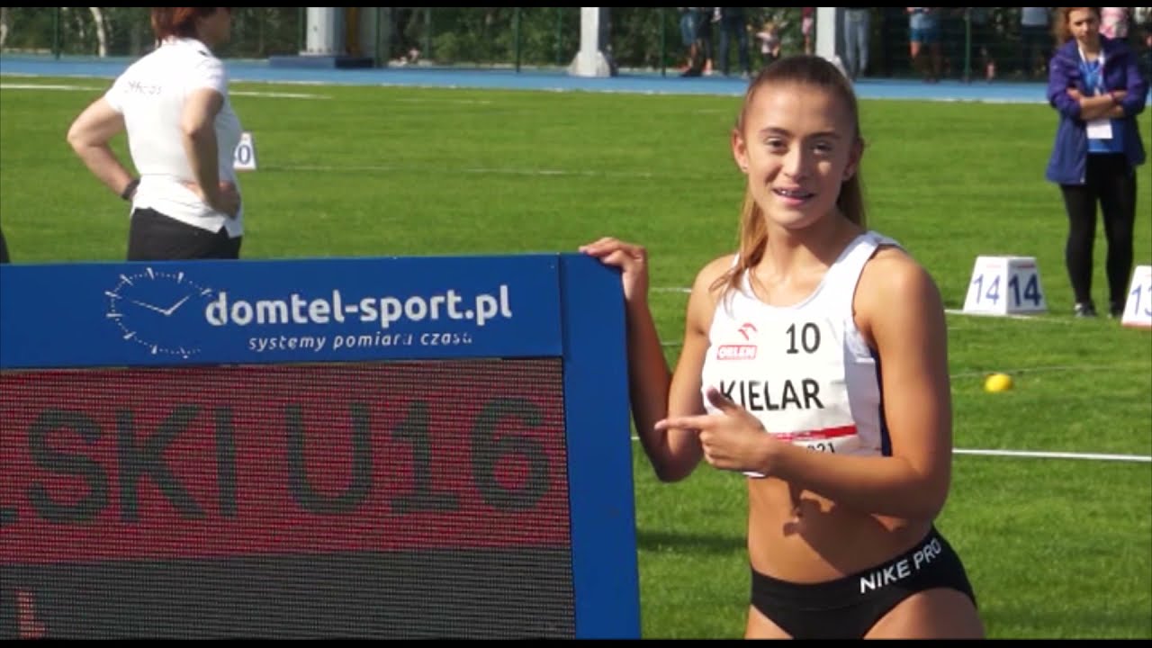 Amelia Kielar wygrywa płotki z rekordem Polski U16