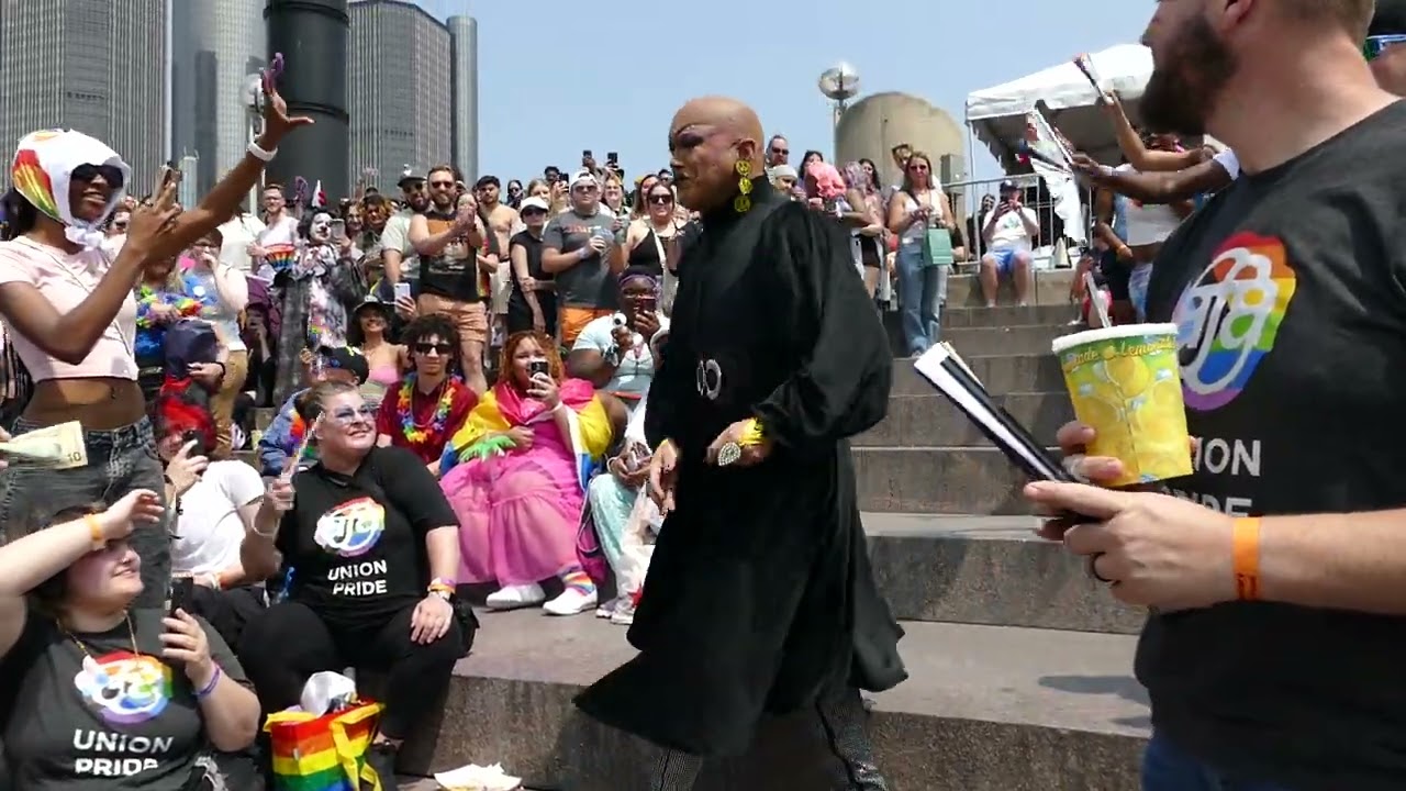 Sabin performs live at Motor City Pride 2025 in Detroit, Michigan - Sunday, June 8th, 2025 🌈 🏳️‍🌈