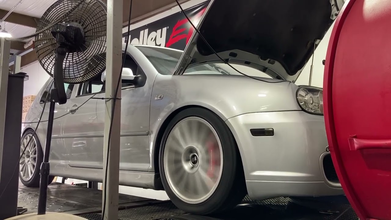2004 VW Golf R32 'Turbo': Dyno run