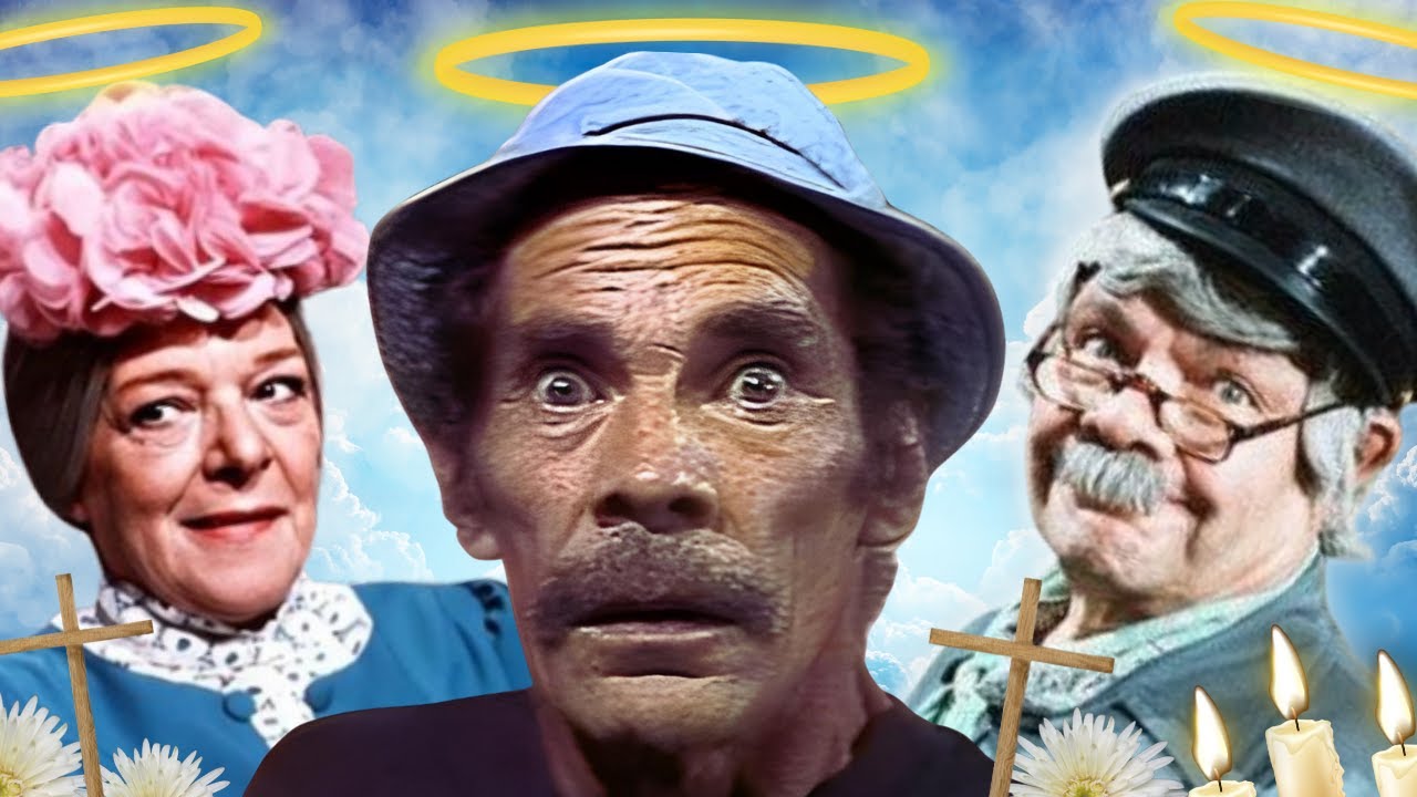 O TRISTE FIM DOS ATORES DE CHAVES -  Seu Madruga, Jaiminho e Dona Clotilde