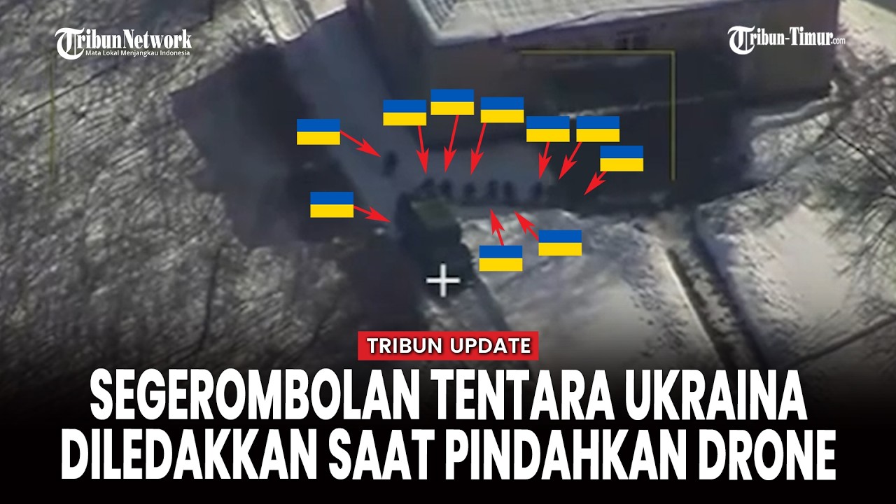 Gudang Drone Ukraina Luluh Lantak, Serangan Susulan Rusia Bikin Tentara Kocar-Kacir