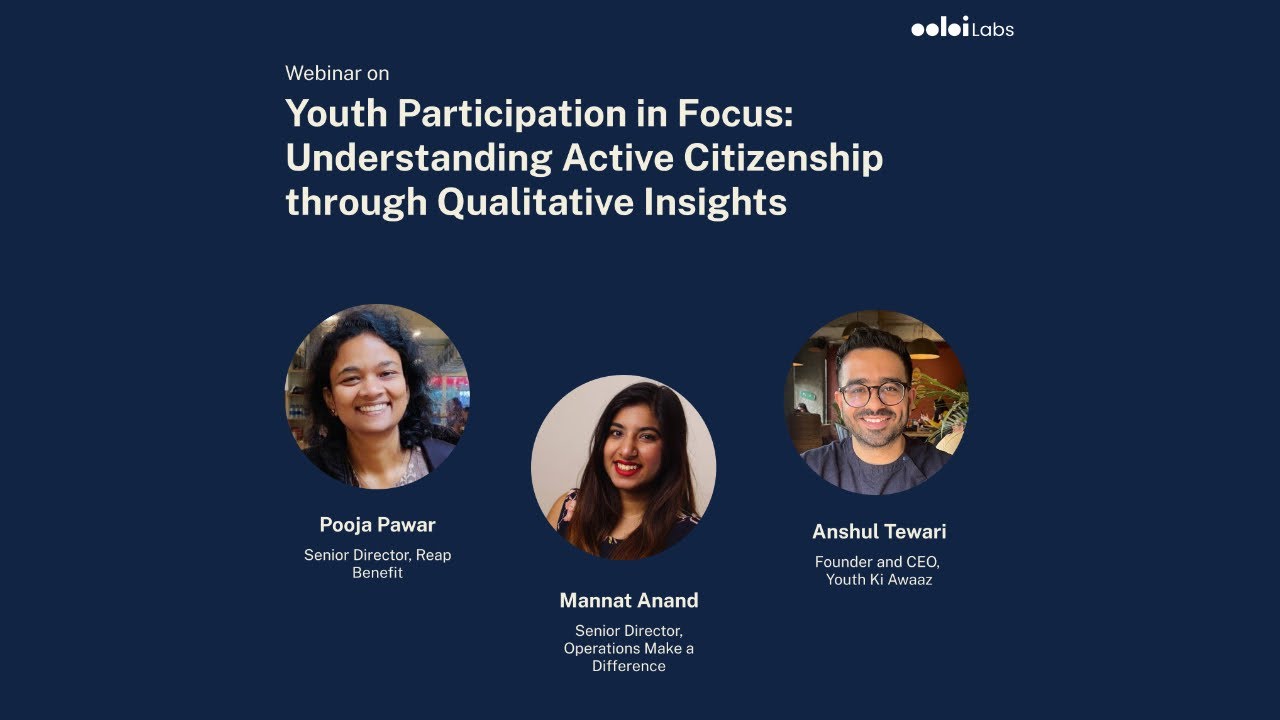 Youth Participation in Focus: Understanding Active Citizenship through Qualitative Insights