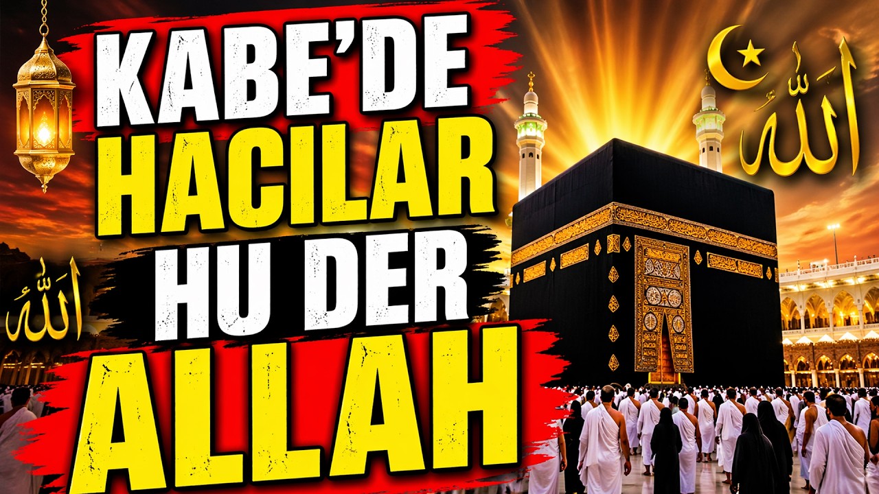 KABE'DE HACILAR HU DER ALLAH - Müziksiz İlahiler - Recep Akyıldız