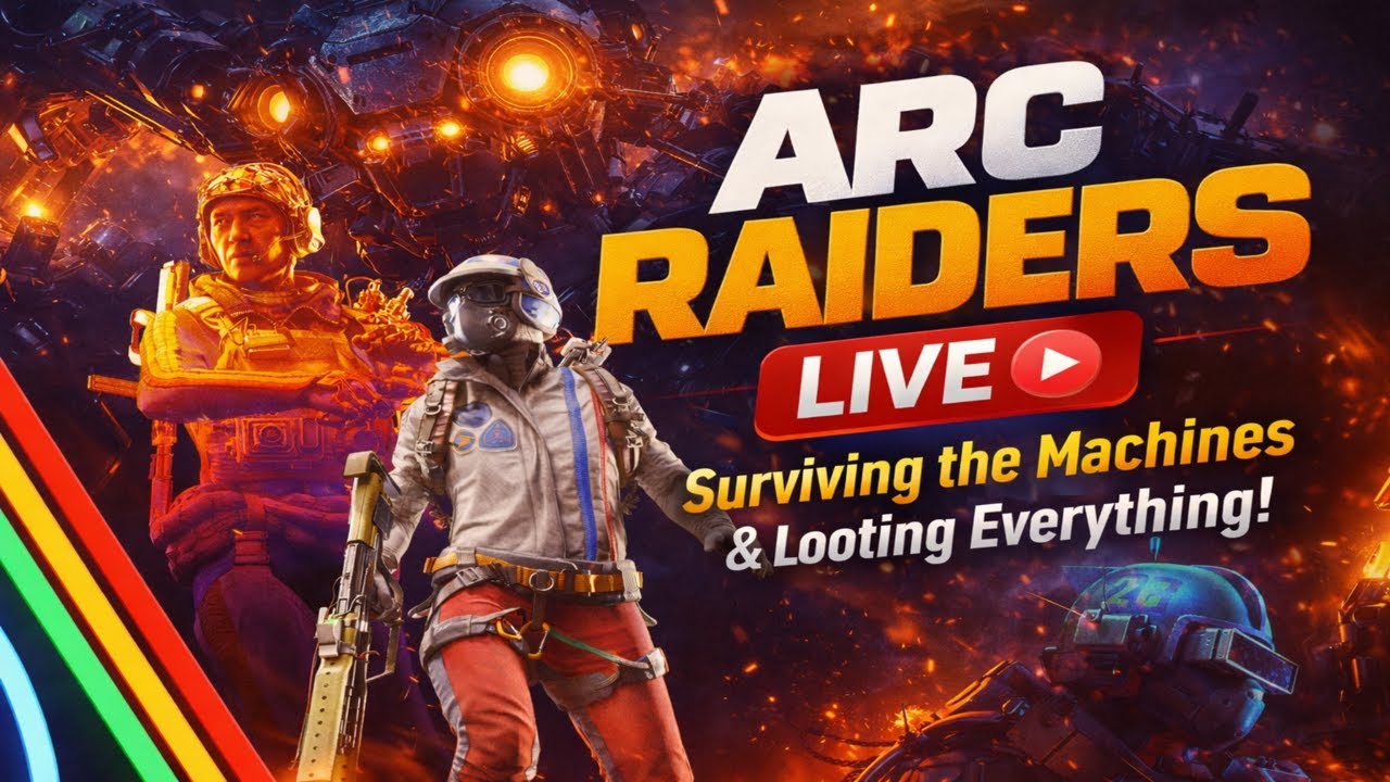 ARC Raiders LIVE 🔴 | Surviving the Machines & Looting Everything! #arcraiders
