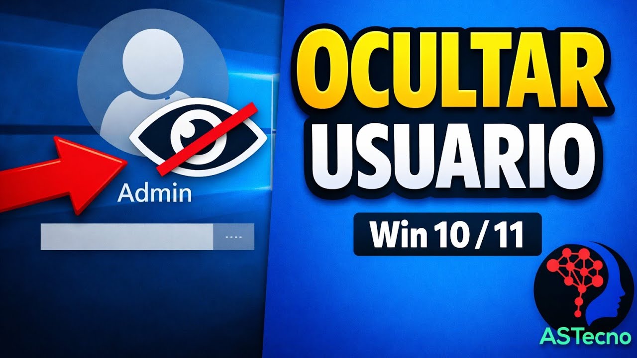 Ocultar Usuario administrador en Inicio de Windows