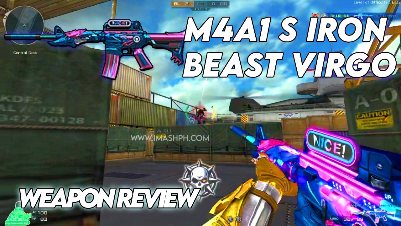 M4A1 S Iron Beast Virgo | Weapon Review | Crossfire PH