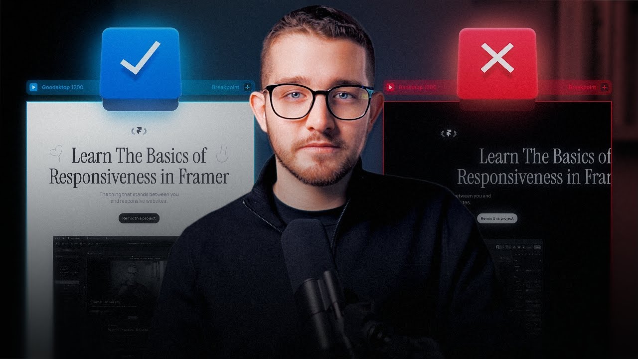 Framer для начинающих: главный секрет адаптивного сайта (2026)