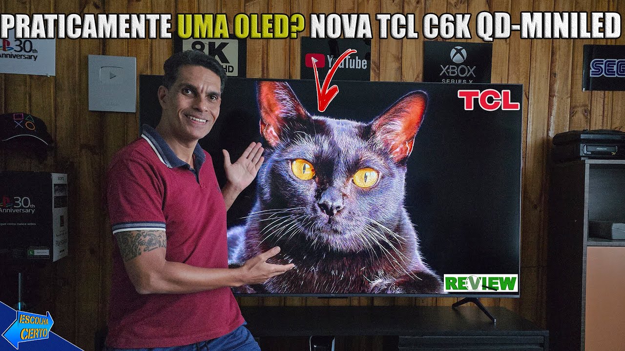 PRATICAMENTE UMA OLED? TCL C6K QD-MINILED IMPRESSIONANTE!