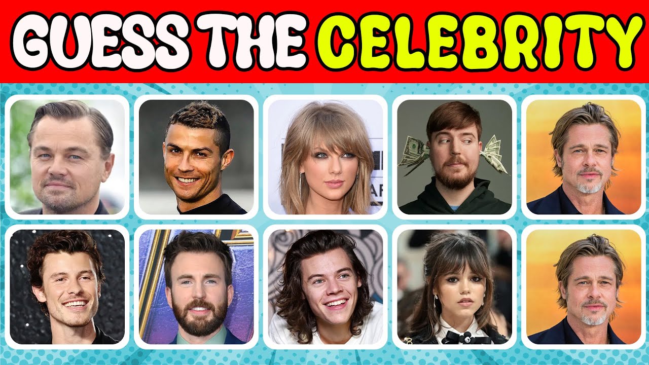 Guess The Celebrity | 30 Most Famous People In The World