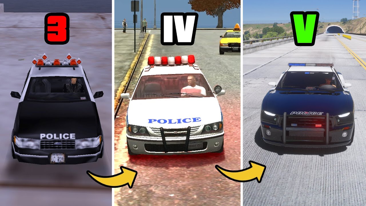 ПАТРУЛЬНАЯ АВТОМОБИЛЬ в GTA (Evolution)