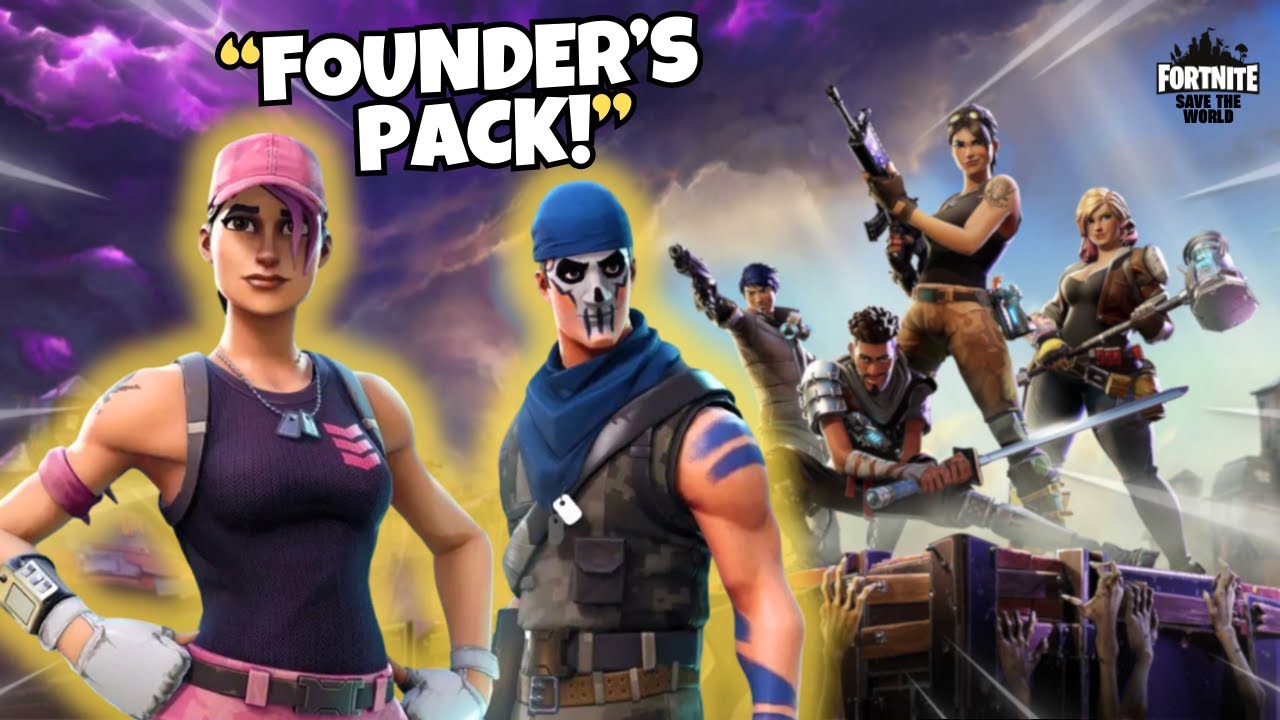 I Finally Got The Fortnite Save The World Founder's Pack In 2024!