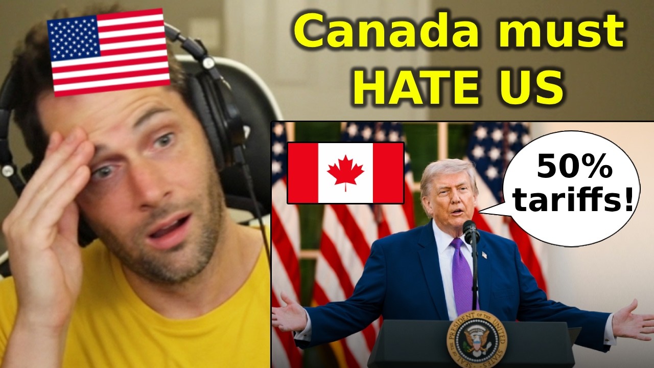 Trump Goes NUCLEAR on Canada with 50% Tariffs (American Reaction)