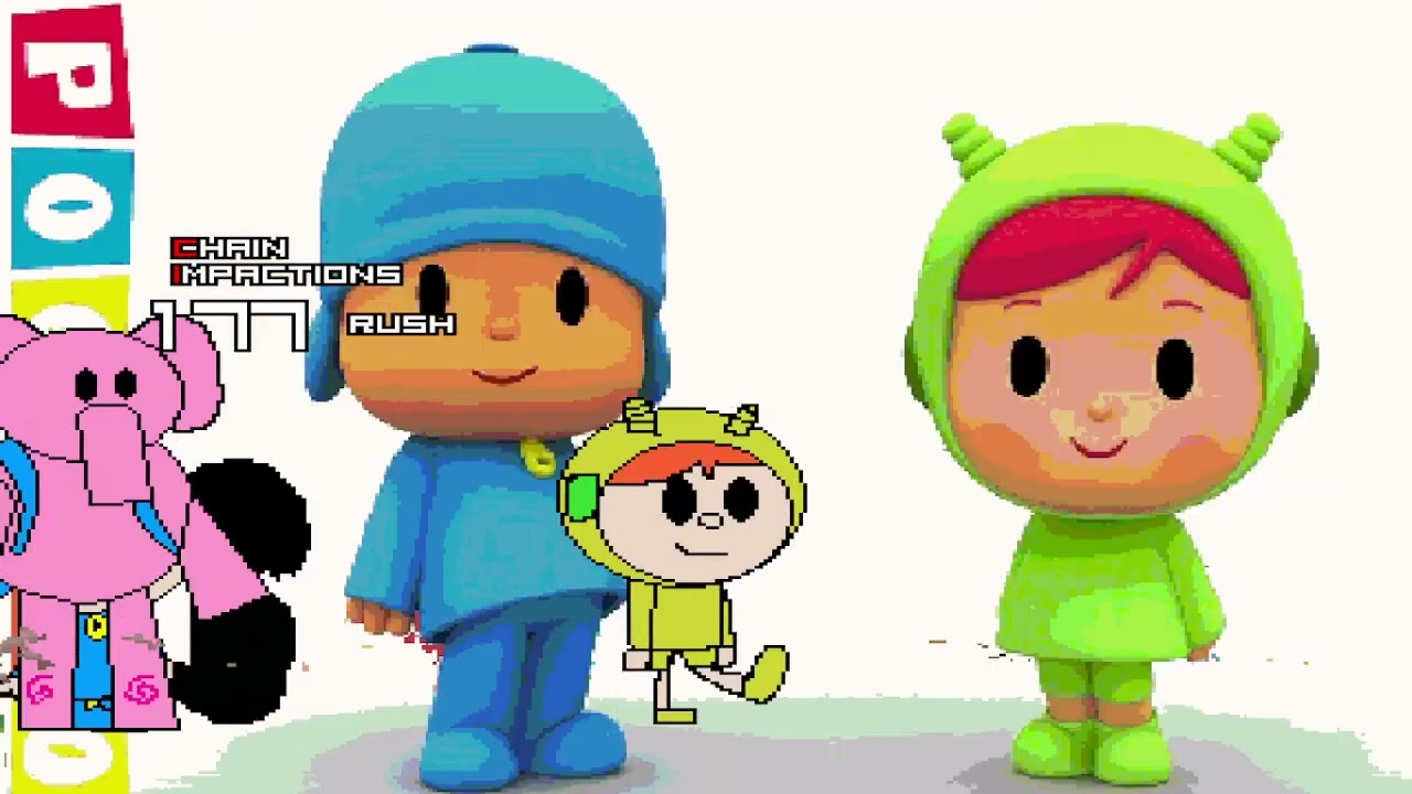 KOF MUGEN Tag Team Nina Elly pocoyo Vs Shadow Boris 3x