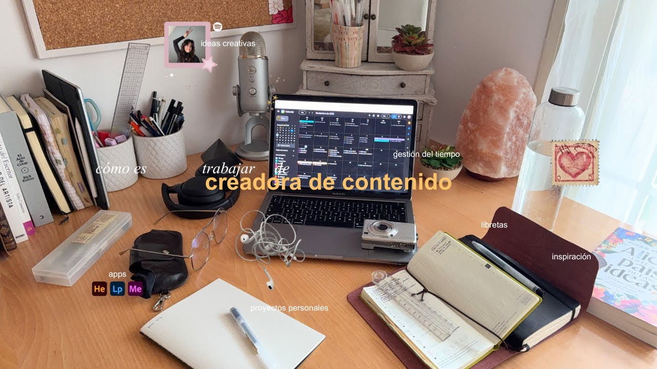 unos días de trabajo conmigo 💌 organización, libretas, to-do lists, gestión del tiempo, eventos