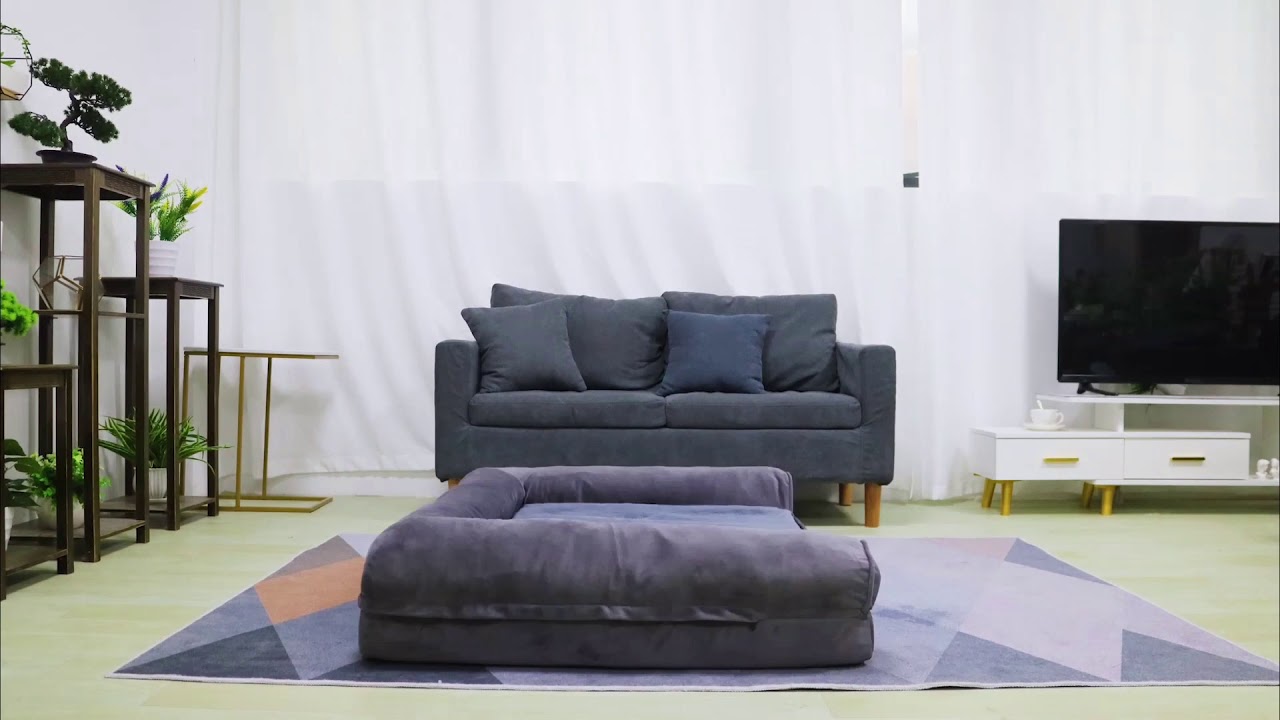 Pet Sofa Bed, BingoPaw Dog Pad Bed, Washable Waterproof