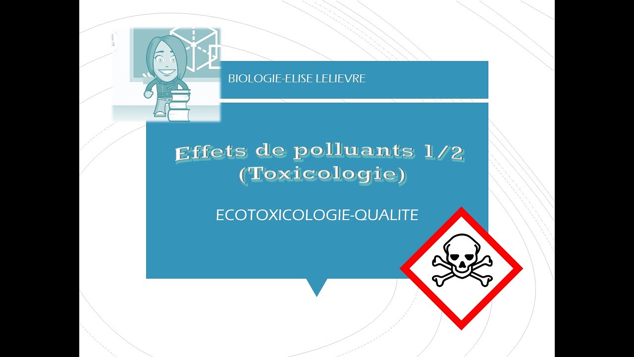 Effets des polluants sur les organismes (Hors PE)