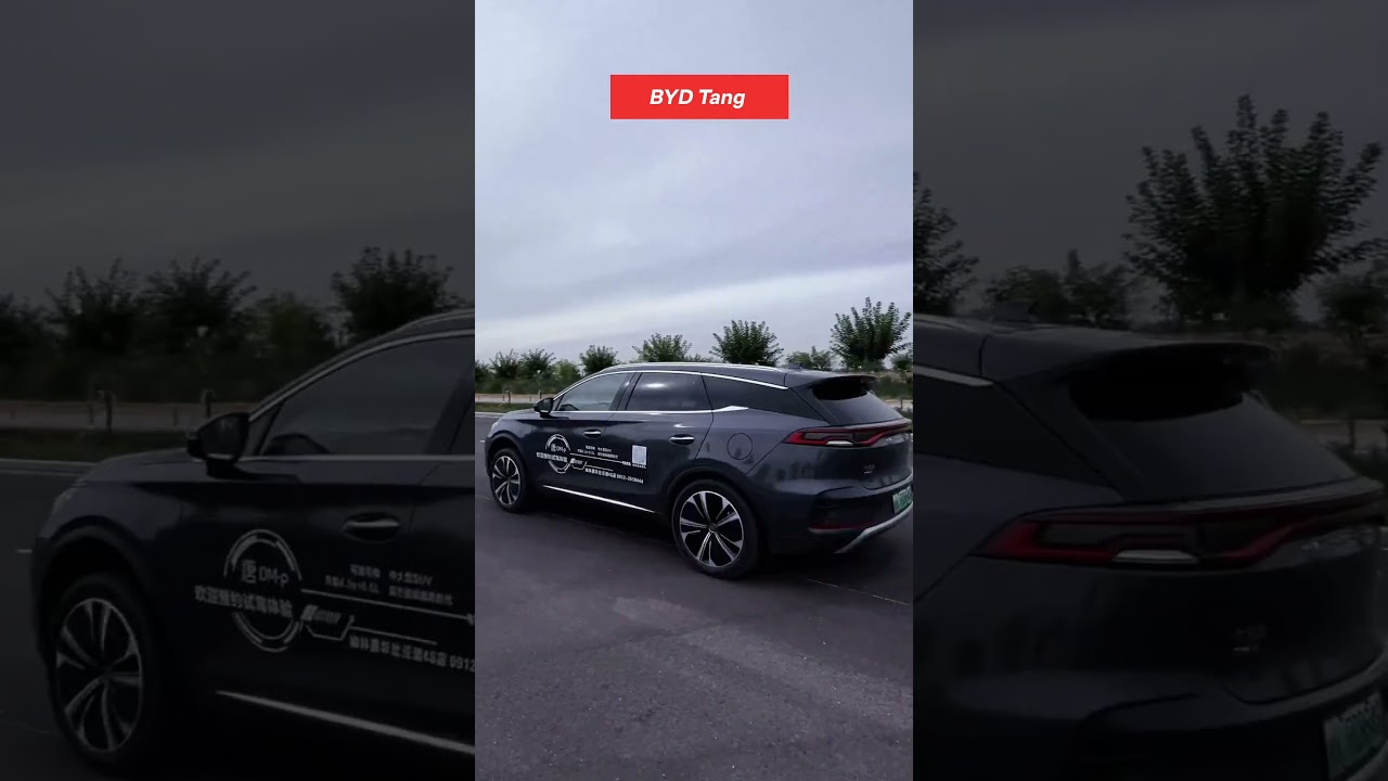 BYD Tang замер кроссовера 0 - 100