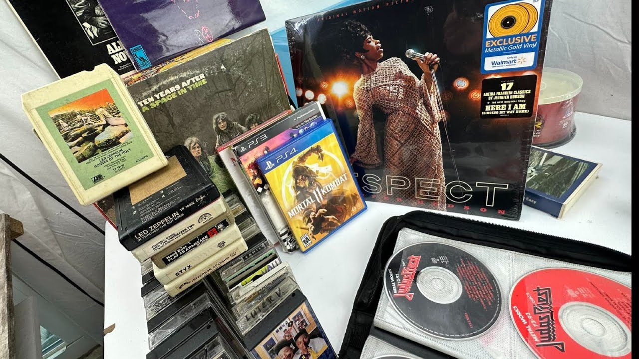 New Arrivals Vinyl Records, 8-Tracks, Cassette Tapes, Video Games PS4 PS3, CDs to Sell on EBAY