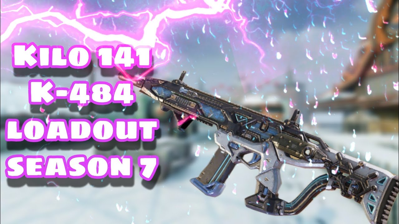 Kilo 141 K-484 loadout season 7 codmobile
