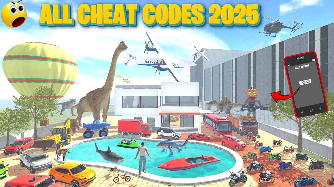 ALL INDIAN BIKE CHEAT CODE 2025 indian Bikes Driving 3D CODE | Indian Bike Driving 3D New Update 🔥|