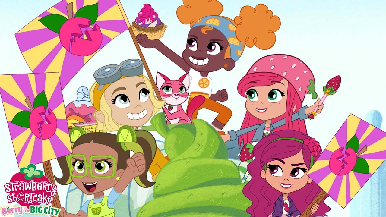 Berry in the Big City 🍓 The Berryworks Resistance! 🍓 Strawberry Shortcake 🍓 Cartoons for Kids